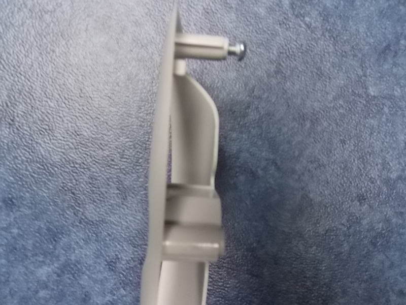 Toolbox handle (lock not included); 6858H-2
