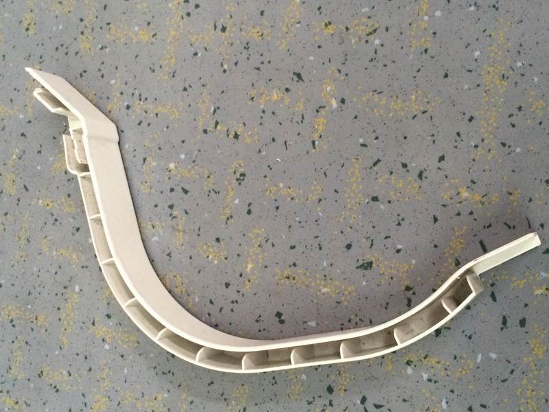 Передняя головка левого внутреннего уплотнения из ПВХ серии 8; Рейн белый-1