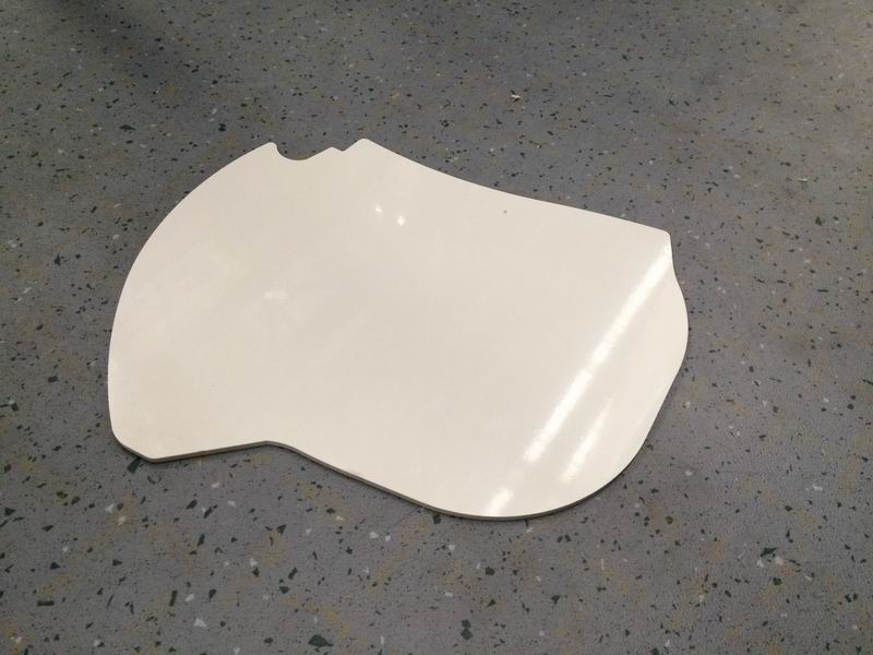 Left private warehouse partition; 6858; Rhinewhite