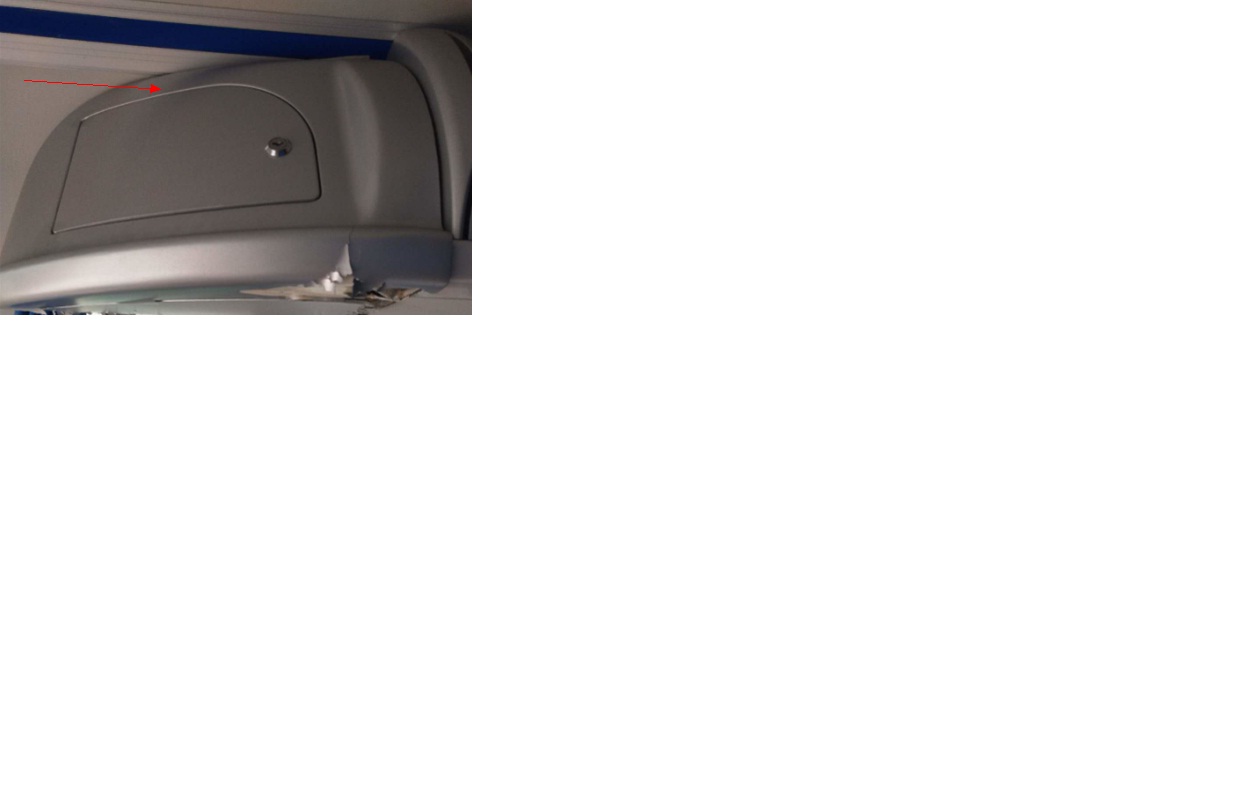 Right luggage rack end; 6117H; externally coated environmentally friendly floor leather