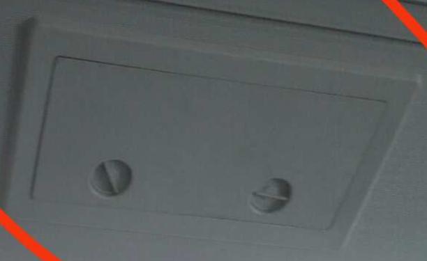 Air duct assembly, right, PVC, Rhine White, 6808 Non-travel Colin