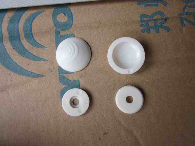 D Decorative buckle fixing cover assembly