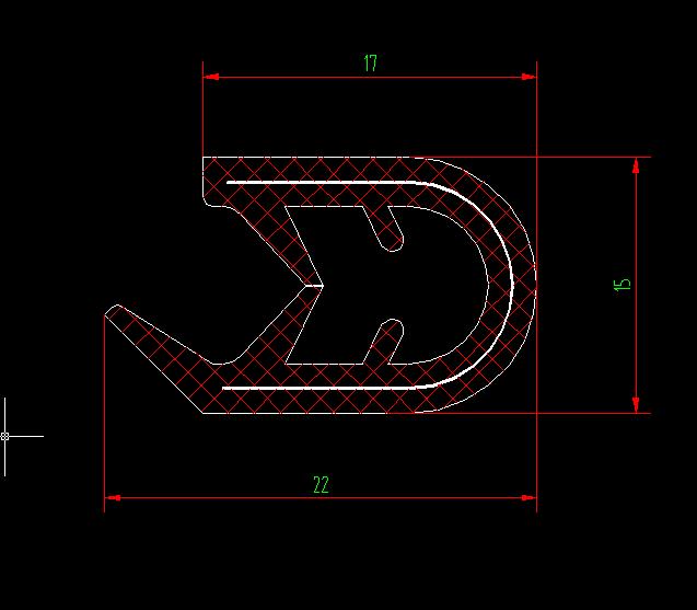 D steel bone glue strip (repeat the same as 9109-00125)