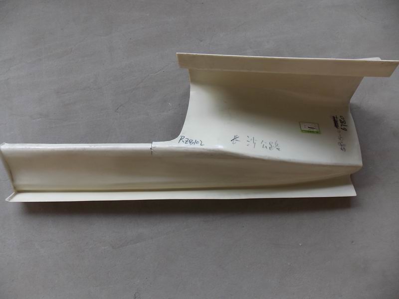 Right rear corner decoration (light beige)