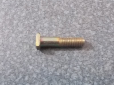 Inner luggage rack door shaft pin, electrophoresis black