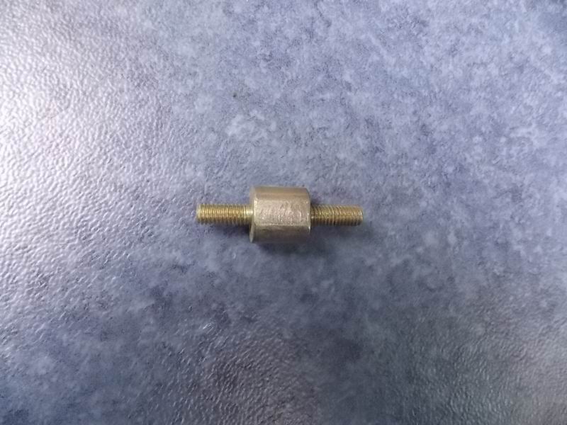 Gas support fixed shaft pin