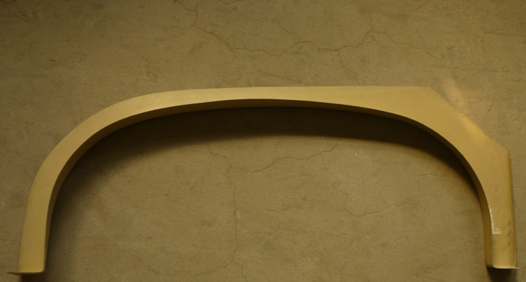 Window column decoration parts, 6760D, beige left side end