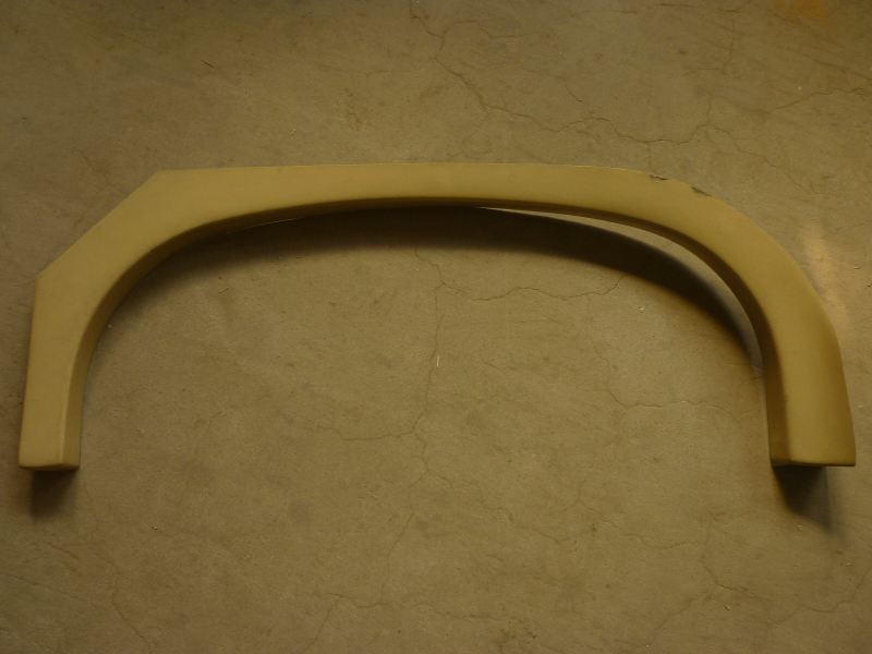 Window column decoration parts, 6760D, beige left side end-1