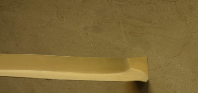 Window column decoration parts, 6760D, beige left side end-2