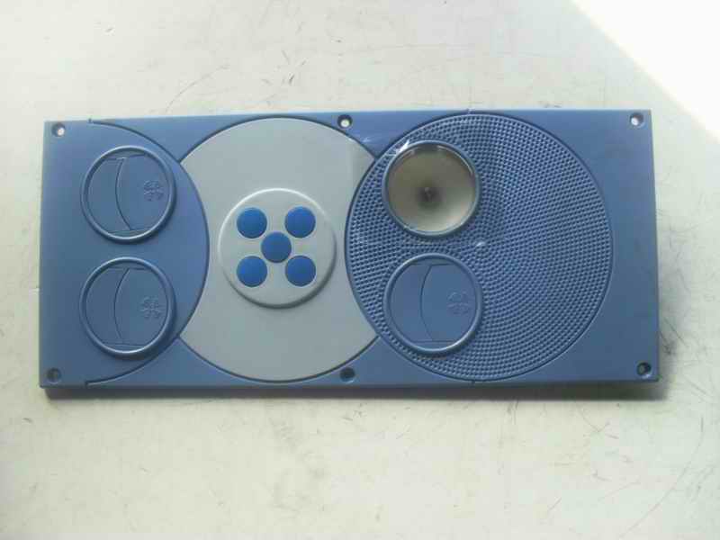 D FY450C type air outlet three-eye light light blue-1