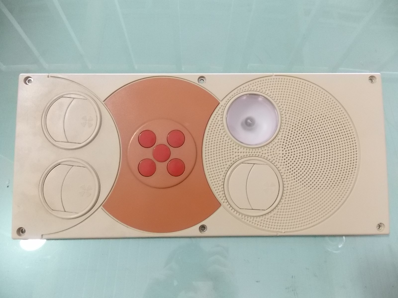 FY450C type air outlet three-eye light beige