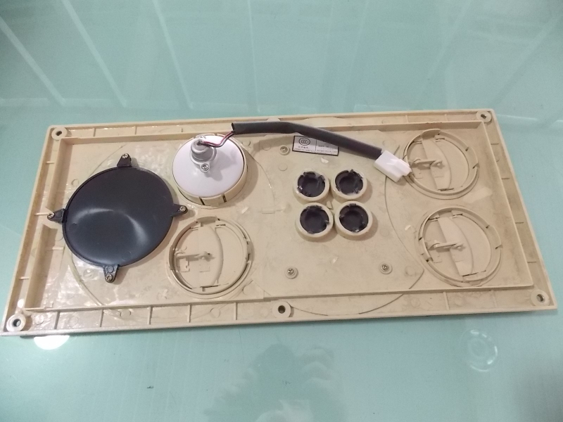 FY450C type air outlet three-eye light beige-1