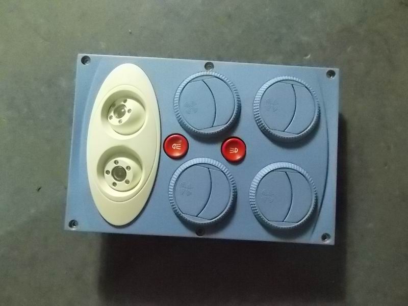 FY300B rectangle double-eye double-light air outlet light blue