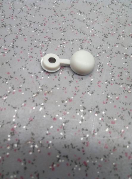 (FC) One-piece self-tapping screw cover; M4.2; Medium gray