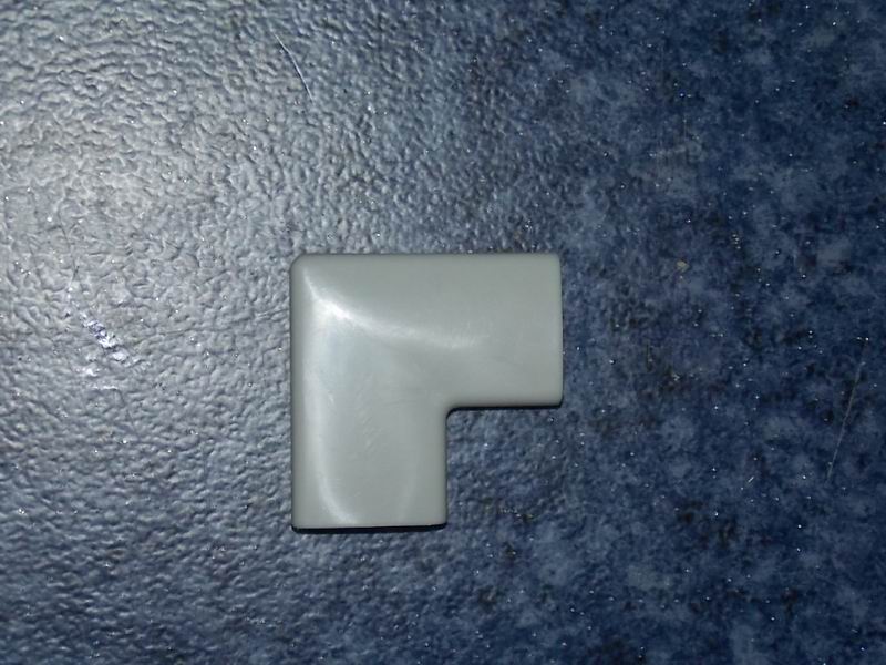 Strip plug, 6732G, gray-white