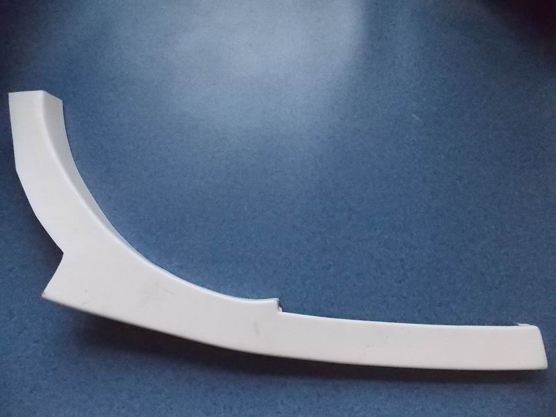 D Passenger door front column decoration; (ABS, light gray-white)-1