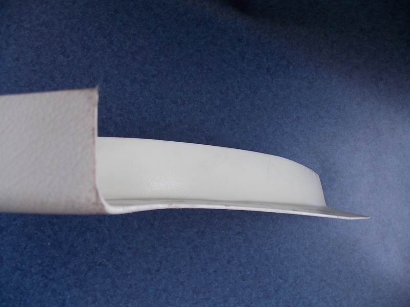 D Passenger door front column decoration; (ABS, light gray-white)-2