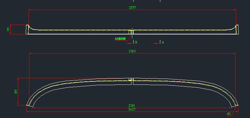 Детали передней панели приборов, 2-piece набор