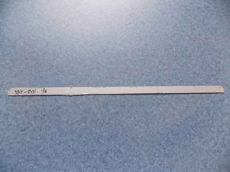 Silver-gray pearl plate decorative strip three, used for 5805-11516-1