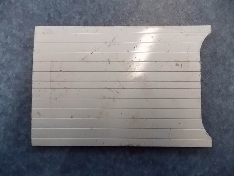 Cold air duct air conditioner air outlet transition plate molding 2; 6930H-1