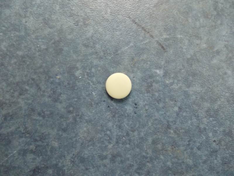 Self-tapping screw cover; M4.2; beige; diameter 21MM-1