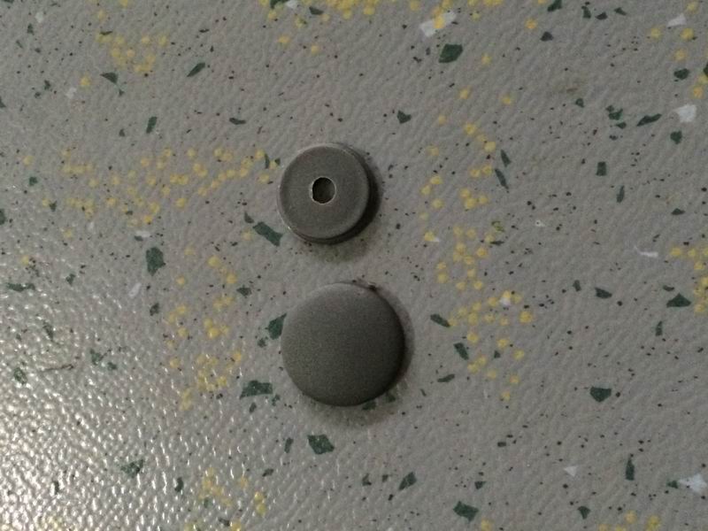 Крышка-саморез; М4.2; темно-серый; диаметр 21MM , для 6859