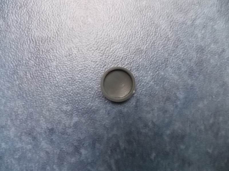 Self-tapping screw cover; M4.2; dark gray; diameter 21mm, for 6858