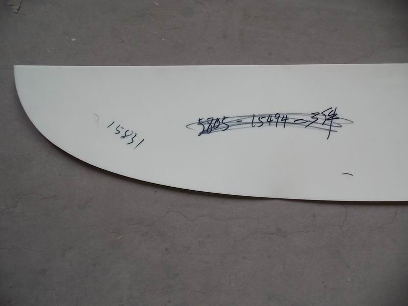 D Decorative cover plate on the lower front roof, 6122HW9-1