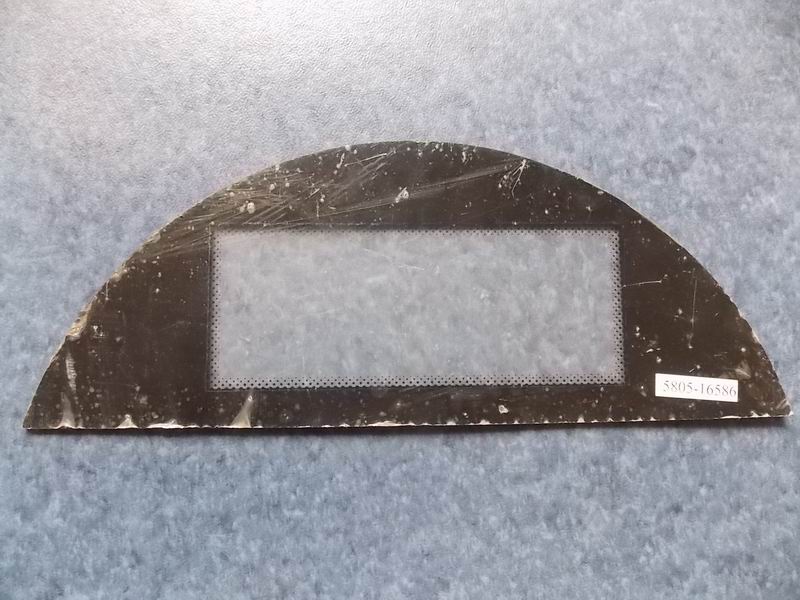 Electronic clock plexiglass decoration parts, 6127H