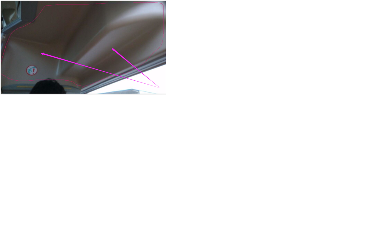 Lower layer door side decoration parts 6118H Beige Composite material