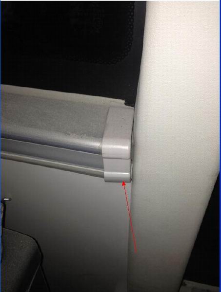 Лицевая крышка оконной рамы, ЗК 6107H , серебристо-белый, для однослойного стекла