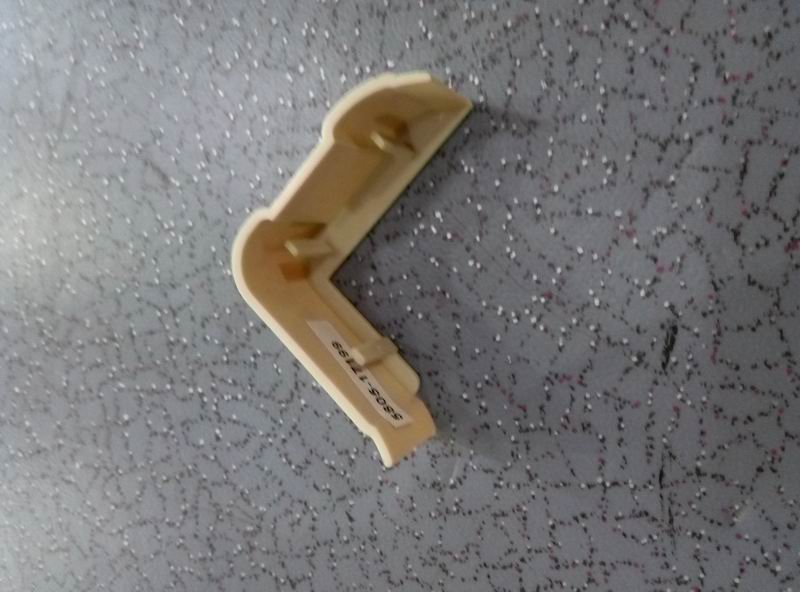 PVC window frame decorative profile back cover beige hollow