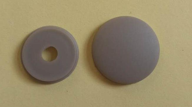 Self-tapping screw cover; M4.2; earthy yellow; diameter 21mm-2