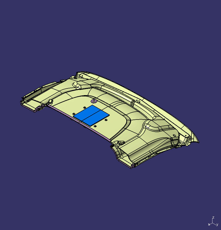 Front top, 6117, Rhine White, GMT/Probe/Electronic Clock New