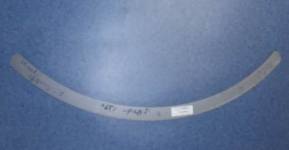 Outsourcing pearl plate for rear top decoration parts