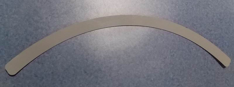 Outsourcing pearl plate for rear top decoration parts-1