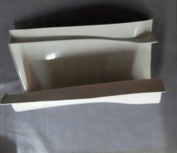 6107 left rear corner decoration parts; plug-in (2-piece set