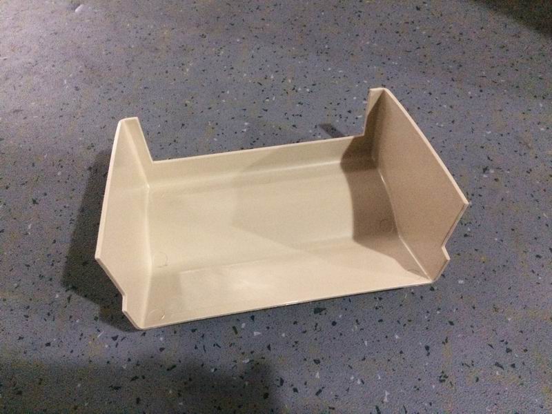 Air conditioning media tube decoration parts 6118H beige PP injection molding-2