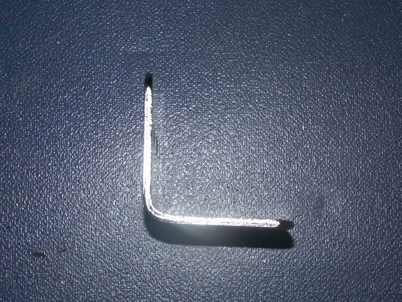 Driver's chair seat belt fixed angle iron-60mm high-1