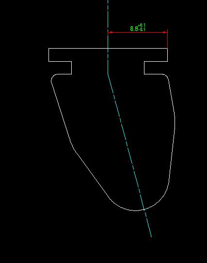 Очень большая противоскользящая полоса для раздвижной двери (проволока)