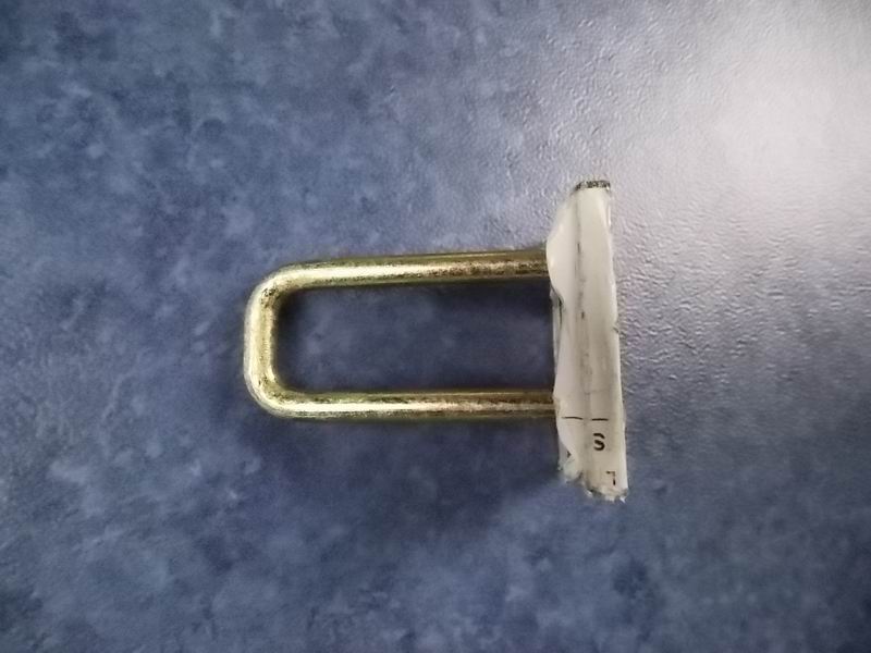 Блокировка-тач ( 90 ) Замок «собачий хвост» (круглая сталь)-2