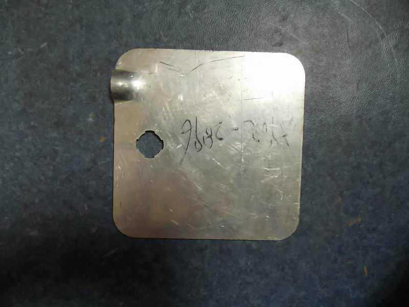 D 6129H square aluminum oil tank cover (accessories factory 161*161)