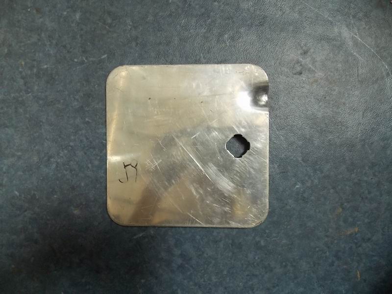 D 6129H square aluminum oil tank cover (accessories factory 161*161)-1