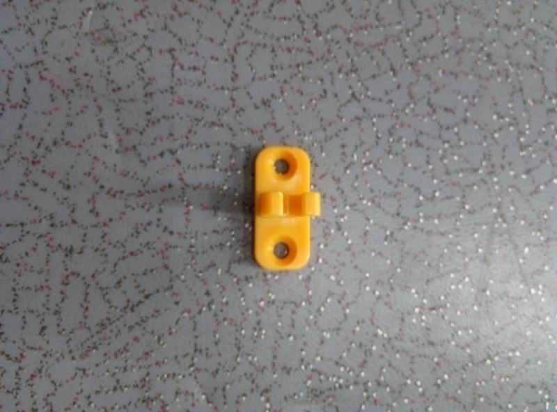 Hammer door support clip (φ8, PA6 modification + toughening, yellow)