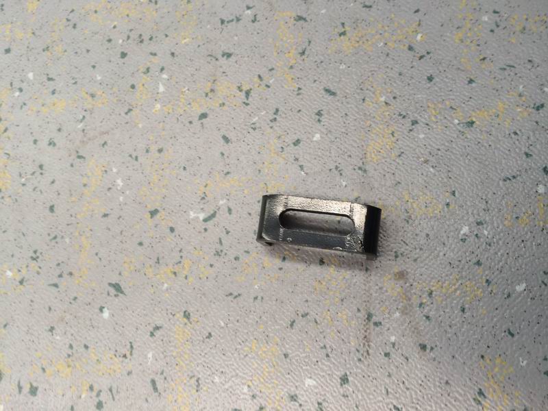 Hammer door support rod fixing bracket (U-shaped, 50*20*20)