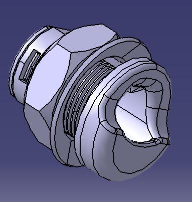 Fuel tank door buckle-1