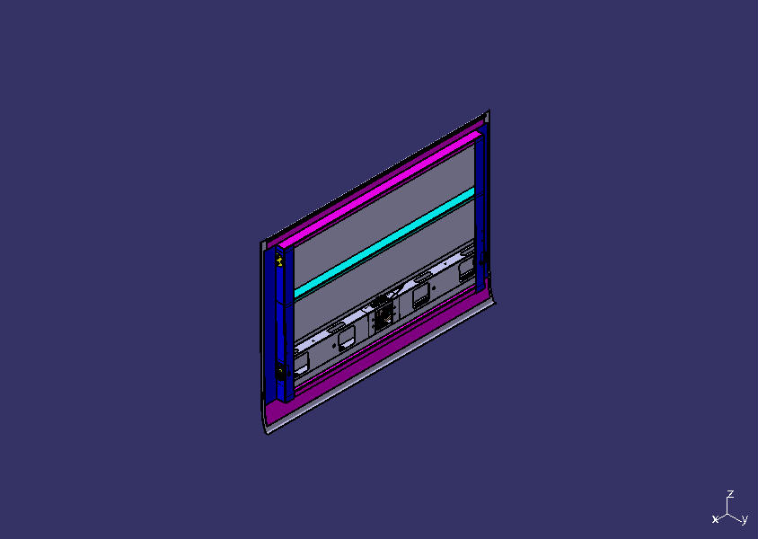 Sealed box lock hatch door, C289, 1444, 33, 33, flip up, swim