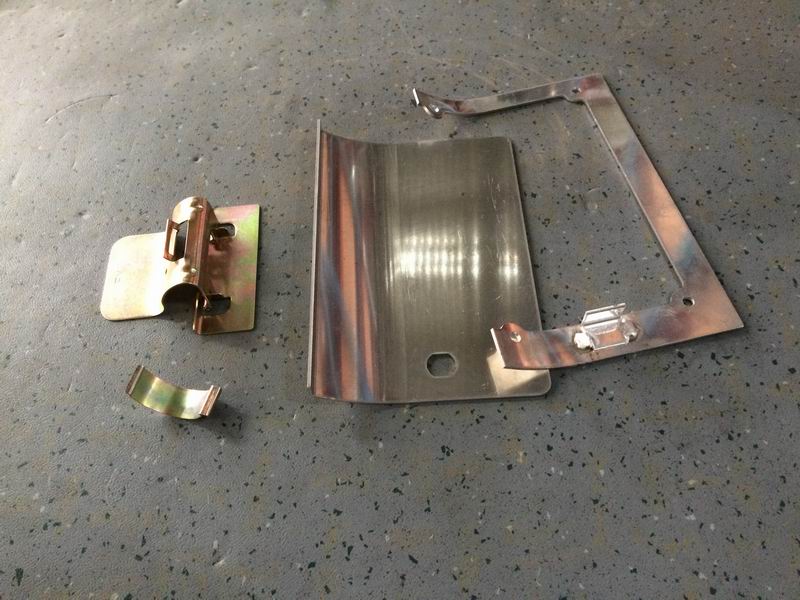 6122 upper flip door fuel tank cover stop assembly