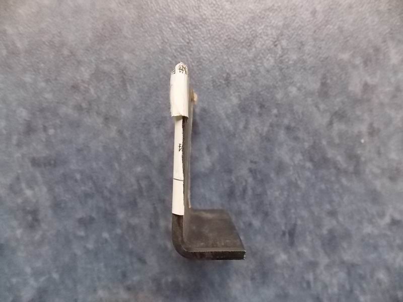 L-shaped straight parts (cut rounded corners), L=50-1