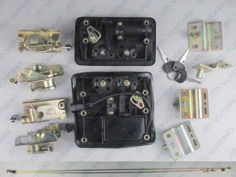 D Механизм левого четвертого поворотного рычага в сборе (пневматический)-1